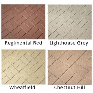 engraved brick colors