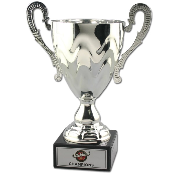 trophy cup on marble base