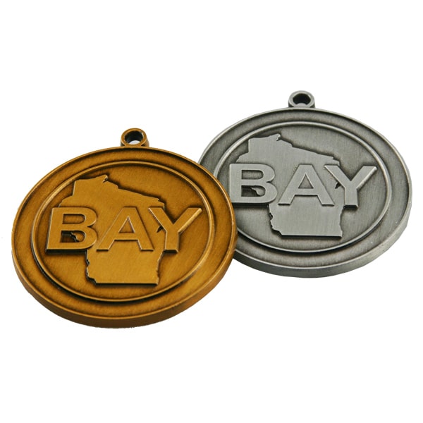 2x Bull Head Custom Medallions Logo Coin Gold Color Decor Inlay Taurus Grips 