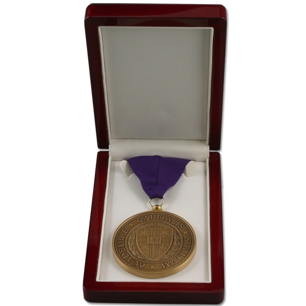 presentation box for medal with neck ribbon