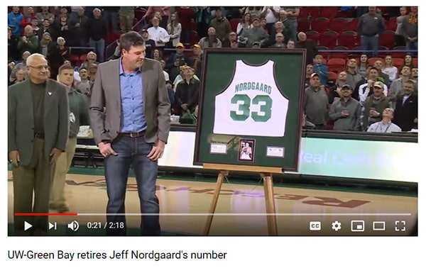 college retires basketball jersey