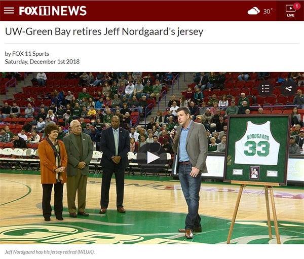 college retires basketball jersey