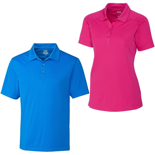 Cutter & Buck DryTec Northgate polos for men and women