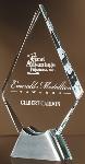 Crystal Clear Diamond Award. Item# 18-CC-3034-10, 18-CC-3034-9