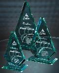 American Diamond Jade Crystal Award. Item# 18-JC-5701A, 18-JC-5702A, and 18-JC-5703A