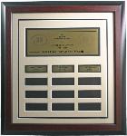 Framed Perpetual Plaque. Item# GFR-00011