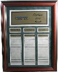 Framed Perpetual Plaque. Item# GFR-00014