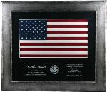 Flag Mats Framed Award. Item# GFR-00063