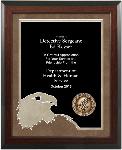 Framed Award -Eagle Head Mat. Item# GFR-00071