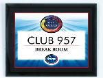 Black Mirror Plaque w/Plate Item# GP810, GP79, and GP912