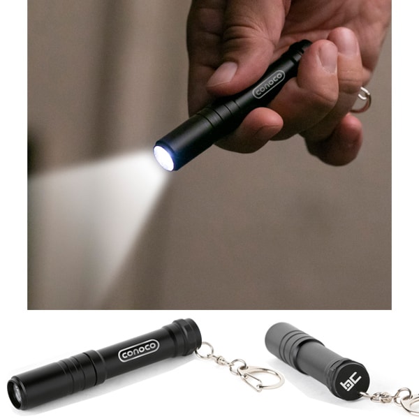 Basecamp Pathfinder Flashlight Keychain with your logo