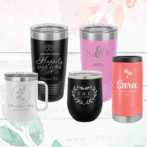 personalized drinkware