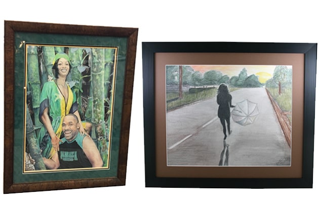 custom framed artwork, painting and photos from Global Recognition