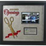 Grand Opening Framed Plaque. Item# GFR-00084